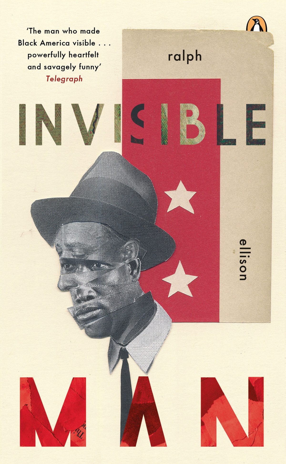 Invisible Man by Ralph Ellison.; design by JP King