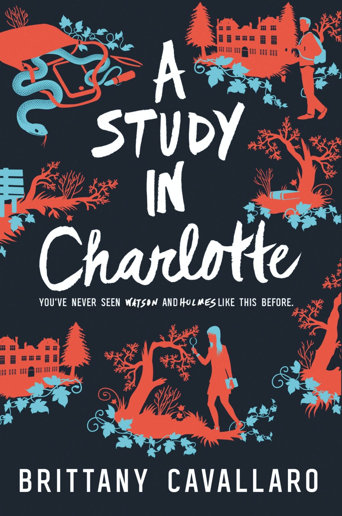 Study in Charlotte jacket art Dan Funderburgh design Katie Fitch